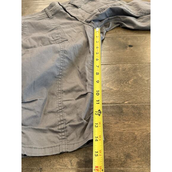 Prana Women's Gray Cargo Shorts - Picture 8 of 10